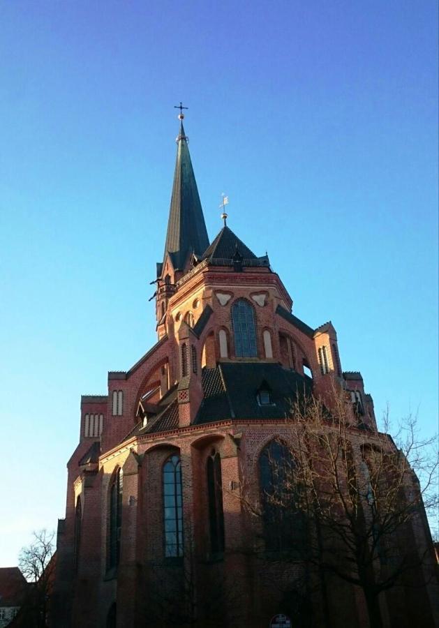 Ferienwohnung An Der Nicolaikirche Luneburgo Exterior foto